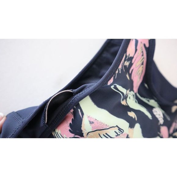 adidas x Farm Rio HE7206 Women's Sz XL (A-C) Legend Ink Print Sports Bra Top - Picture 3 of 7